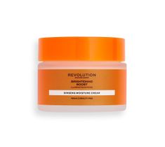 Revolution Skincare Brightening Boost Ginseng Moisture Cream rozjaśniający krem nawilżający do twarzy 50ml