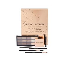 Makeup Revolution – Zestaw do stylizacji brwi The Brow Sculpting Kit (1 szt.)