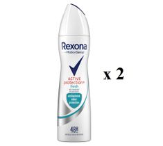 Rexona Active Protection+ Fresh Anti-Perspirant 48h antyperspirant spray (2 x 150 ml)