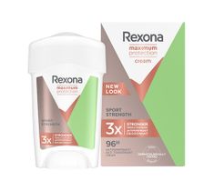 Rexona Maximum Protection Sport Strenght bloker potu w kremowym sztyfcie dla kobiet (45 ml)