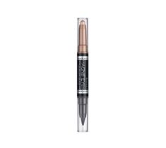 Rimmel Magnif'Eyes Double Ended Shadow And Liner cień i kredka do powiek 008 On Taupe of The World 0,7g 0,9g