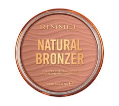 Rimmel Natural Bronzer bronzer do twarzy z rozświetlającymi drobinkami 001 Sunlight (14 g)