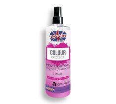 Ronney Professional Color Protect 2-Phase Cloured&Highlighted Hair dwufazowa mgiełka do włosów farbowanych (475 ml)
