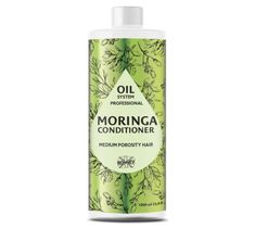 Ronney Professional Oil System Medium Porosity Hair odżywka do włosów średnioporowatych Moringa 1000ml