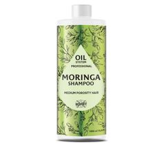 Ronney Professional Oil System Medium Porosity Hair szampon do włosów średnioporowatych Moringa 1000ml