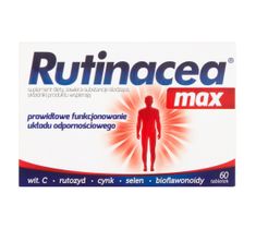 Rutinacea Max suplement diety wspierający układ odpornościowy 60 tabletek
