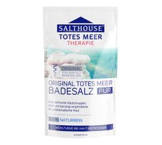 Salthouse Naturalna sól do kąpieli z morza martwego łagodząca objawy zrogowaciałej skóry 500g
