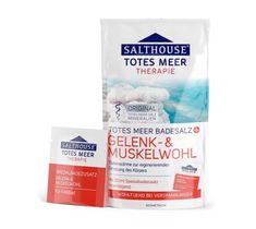 Salthouse Sól do kąpieli z morza martwego rozgrzewająco-relaksująca stawy i mięśnie 400g + 20ml