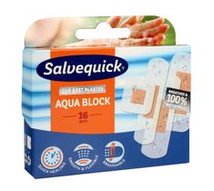 Salvequick - plastry Aqua Block (16 szt.)