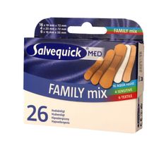 Salvequick plastry Family Mix 1 op. - 26 szt.