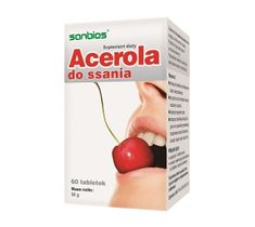 Sanbios Acerola do ssania suplement diety 60 tabletek