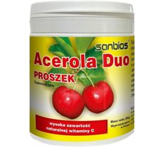 Sanbios Acerola Duo proszek suplement diety 200g