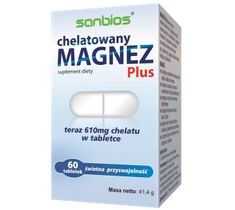 Sanbios Magnez Plus suplement diety 60 tabletek