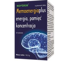 Sanbios Memoenergia suplement diety 30 tabletek