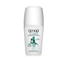 STR8 All Sports roll-on antyperspirant w kulce (50 ml)