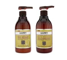 Saryna Key Pure African zestaw Shea Shampoo szampon do włosów 500ml + Pure African Shea Conditioner odżywka do włosów 500ml