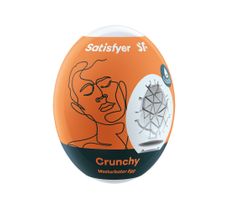 Satisfyer Masturbator Egg masturbator w kształcie jajka Crunchy