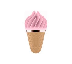 Satisfyer Sweet Treat Spinnator stymulator łechtaczki w kształcie lodowego rożka Różowy