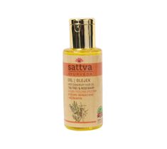 Sattva – Anti Dandruff Hair Oil olejek przeciwłupieżowy Drzewo Herbaciane & Rozmaryn (100 ml)