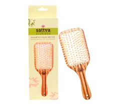 Sattva Bamboo Hair Brush bambusowa szczotka do włosów