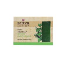 Sattva Body Soap indyjskie mydło glicerynowe Mint (125 g)