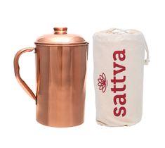 Sattva Dzbanek miedziany gładki Plain Jug 1250ml