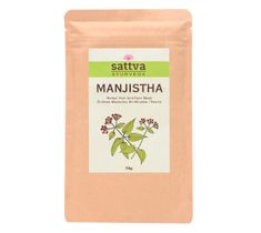 Sattva Manjistha ziołowa maseczka do włosów i twarzy (50 g)