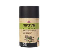 Sattva – Natural Herbal Dye for Hair naturalna ziołowa farba do włosów Black (150 g)