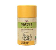 Sattva – Natural Herbal Dye for Hair naturalna ziołowa farba do włosów Light Blonde (150 g0