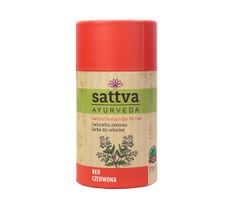 Sattva Natural Herbal Dye for Hair naturalna ziołowa farba do włosów Pure Red (150 g)