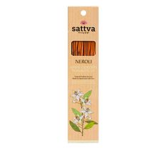 Sattva Natural Indian Incense naturalne indyjskie kadzidełko Neroli (15 szt.)
