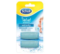 Scholl Velvet Smooth "Wet&Dry" 2 wymienne głowice do elektrycznego pilnika do stóp