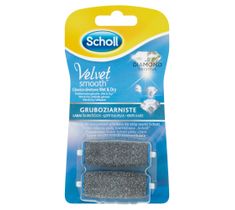 Scholl Velvet Smooth™ 2 Gruboziarniste Wymienne Głowice Obrotowe z Kryształkami Diamentów 1 op. - 2 szt.