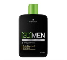 Schwarzkopf 3D Men Anti Dandruff Shampoo szampon przeciwłupieżowy (250 ml)