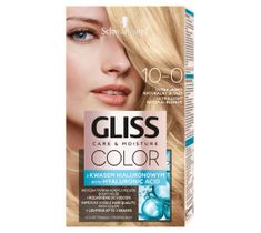 Schwarzkopf Gliss Color Care & Moisture farba do włosów 10-0 ultra jasny naturalny blond (1 op.)