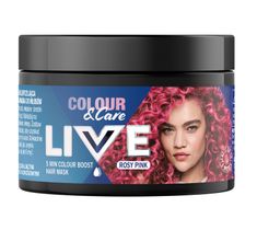 Schwarzkopf Live Colour&Care 5 minutowa koloryzująca i pielęgnująca maska do włosów Rosy Pink 150ml