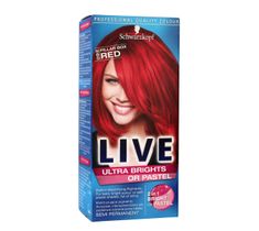 Schwarzkopf Live krem do włosów koloryzujący nr 092 ostra czerwień (80 ml)