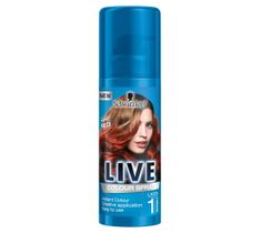 Schwarzkopf Live Colour Spray spray koloryzujący do włosów Fiery Red (120 ml)