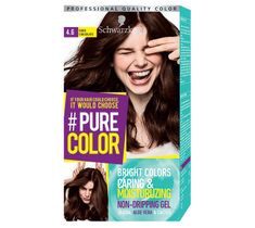 Schwarzkopf Pure Color farba do włosów w żelu nr 4.6 Dark Chocolate