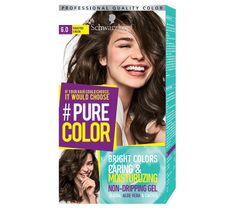 Schwarzkopf Pure Color farba do włosów w żelu nr 6.0 Roasted Cocoa