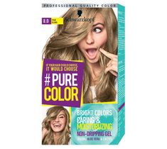 Schwarzkopf Pure Color farba do włosów w żelu nr 8.0 True Blond