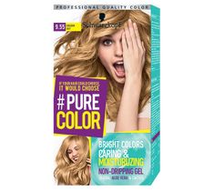 Schwarzkopf Pure Color farba do włosów w żelu nr 9.55 Golden Sky