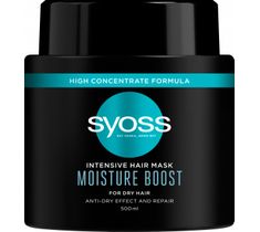 Syoss Intensive Hair Mask Moisture Boost intensywnie regenerująca maska do włosów suchych i osłabionych (500 ml)