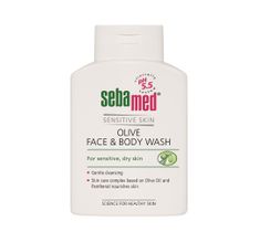 Sebamed Sensitive Skin Olive Face & Body Wash oliwkowa emulsja do mycia twarzy i ciała 200ml