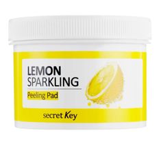 Secret Key Lemon Sparkling Peeling Pad dwustronne peelingujące płatki kosmetyczne (70 szt.)