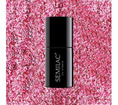 Semilac 296 Intense Pink Shimmer – lakier hybrydowy (7 ml)