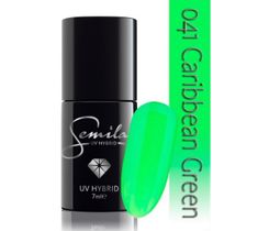 Semilac lakier hybrydowy 041 Caribbean Green 7 ml