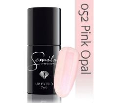 Semilac lakier hybrydowy 052 Pink Opal transparentny 7 ml