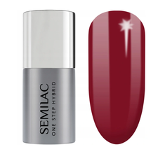 Semilac – Lakier hybrydowy One Step Hybrid S580 Crimson (5 ml)