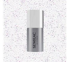 Semilac Top No Wipe Blinking Blue&Violet Flakes (7 ml)